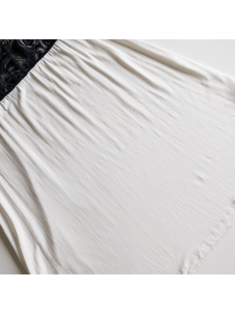 Elisa Cavaletti Black White Floral Embroidered Sheer Net Mesh Dress Size Large - Picture 8 of 10